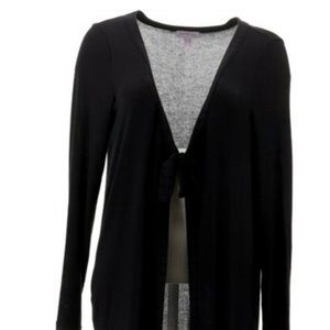 AnyBody hacci tie front cardigan
